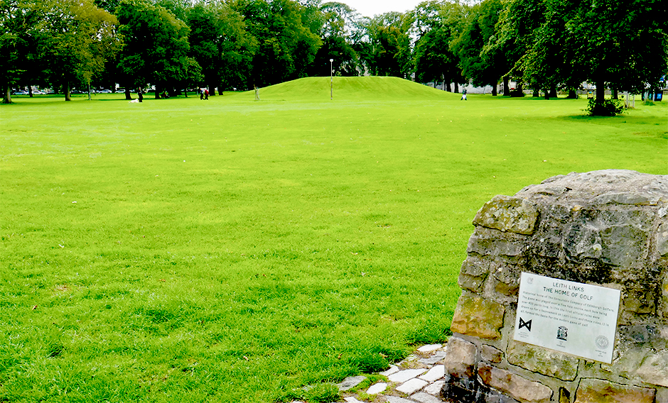 The Home of Golf - Leith Links Cairn