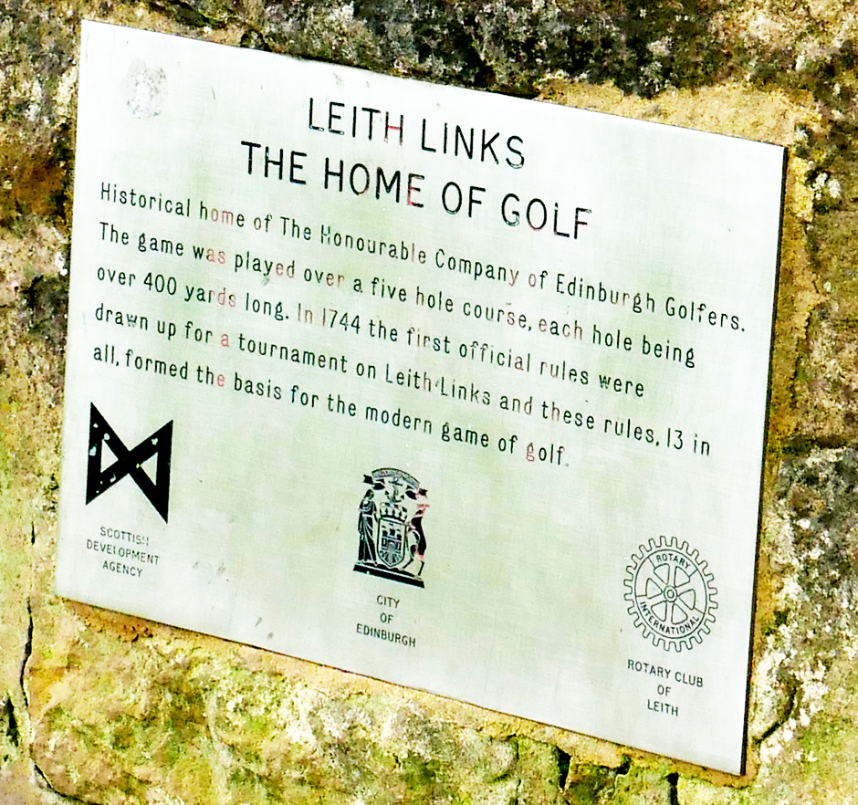 The Home of Golf - Leith Links