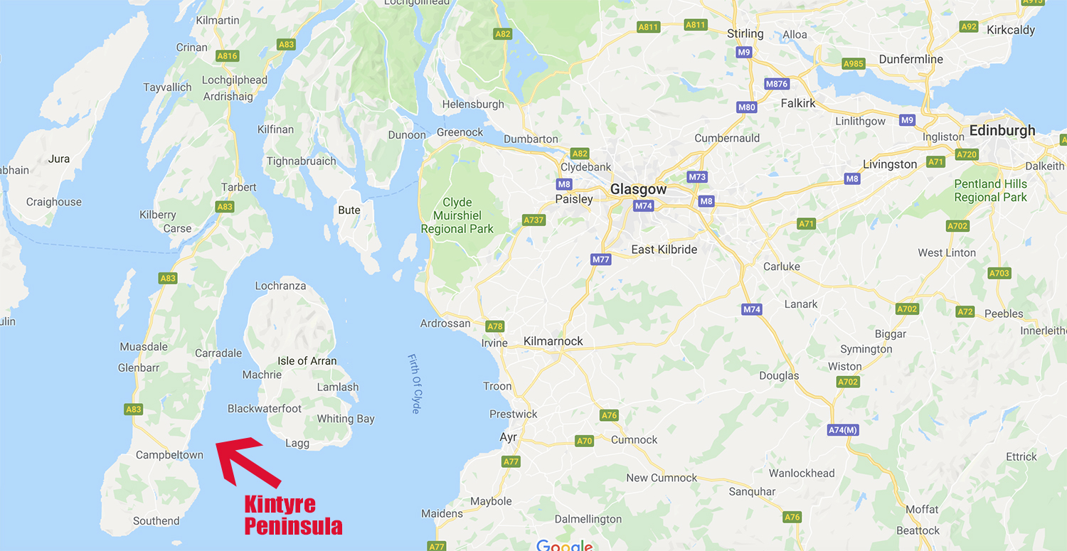 The Long Winding Road To Kintyre Scottish Golf Hotels The Long Winding Road To Kintyre Scottish Golf Hotels